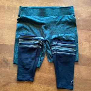 Winter Green Bombshell Thigh High Leggings